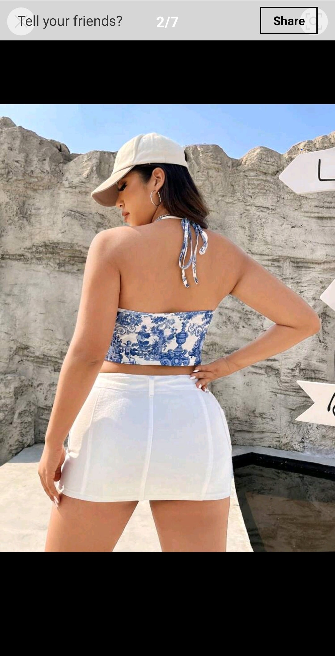 Curve Halter Neck Cami