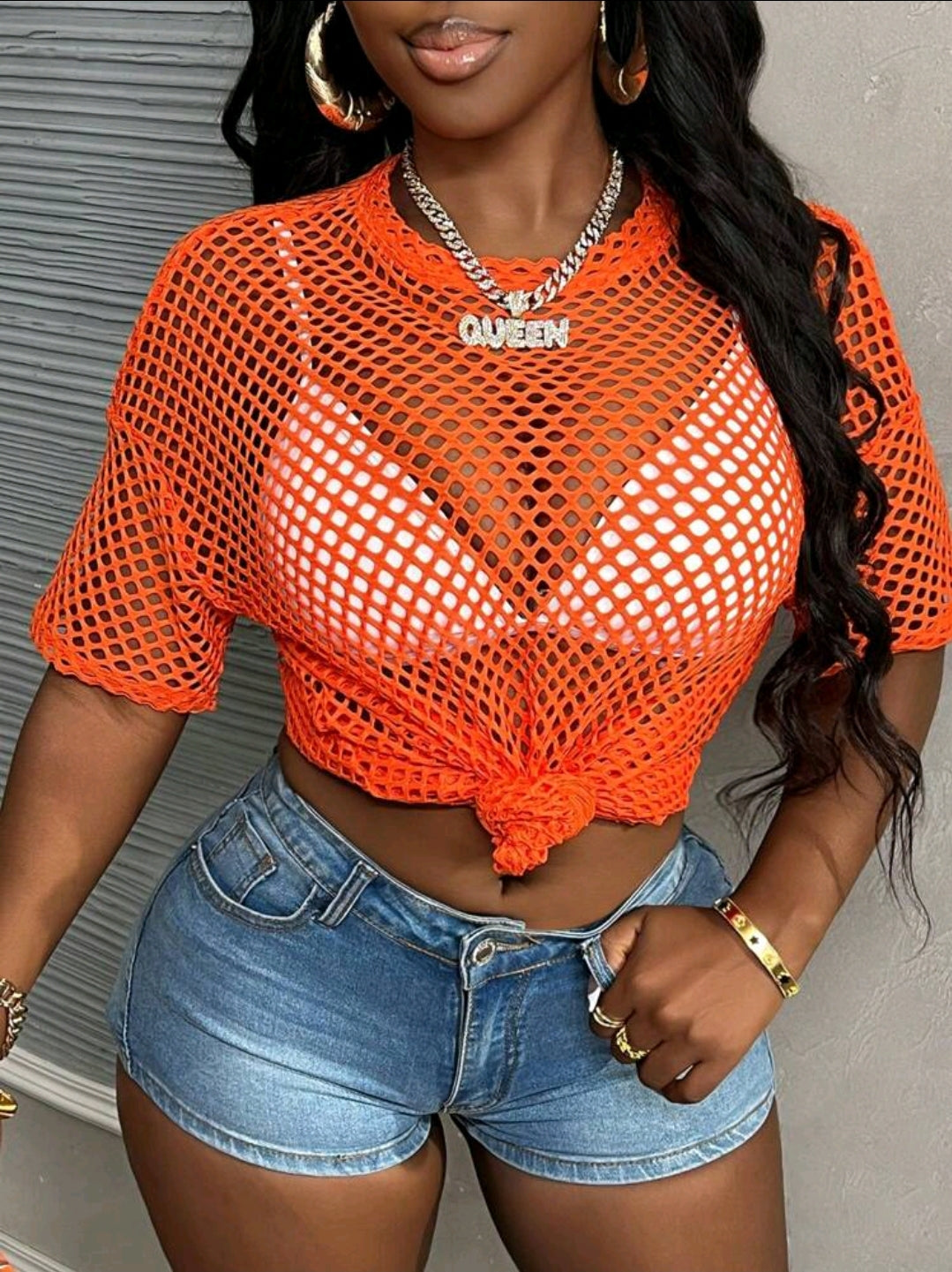 Loose Mesh Top