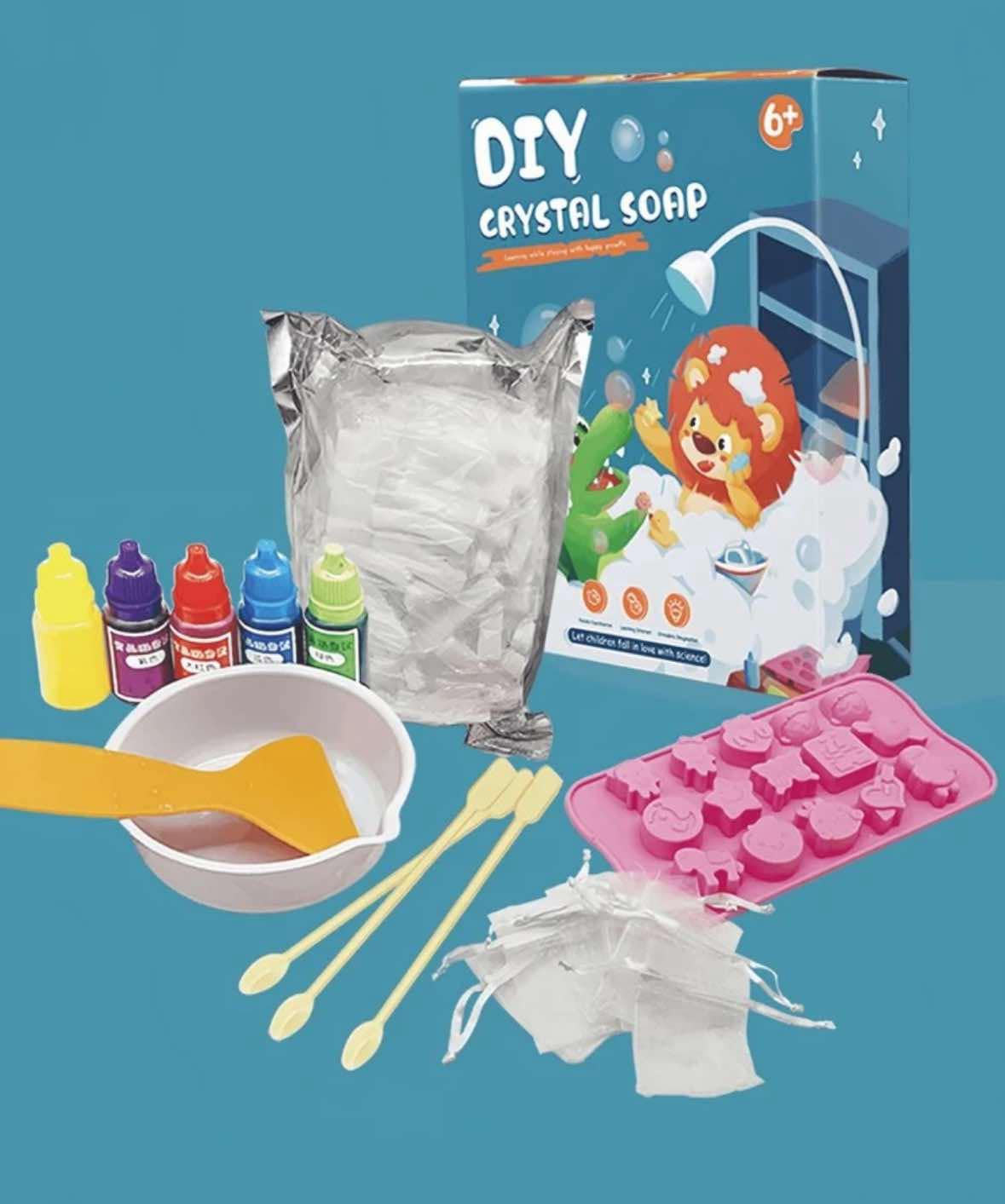 DIY Crystal Soap Set