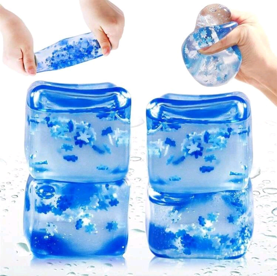 1 Piece Ice Cube Sensory Stress Ball