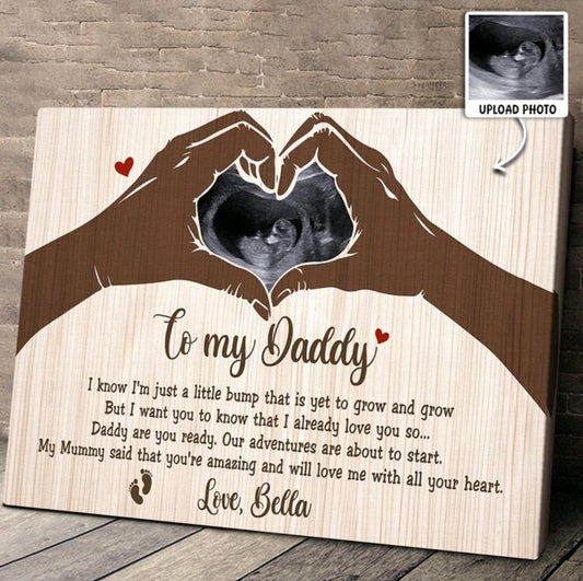 Scan Photo Daddy Plaque