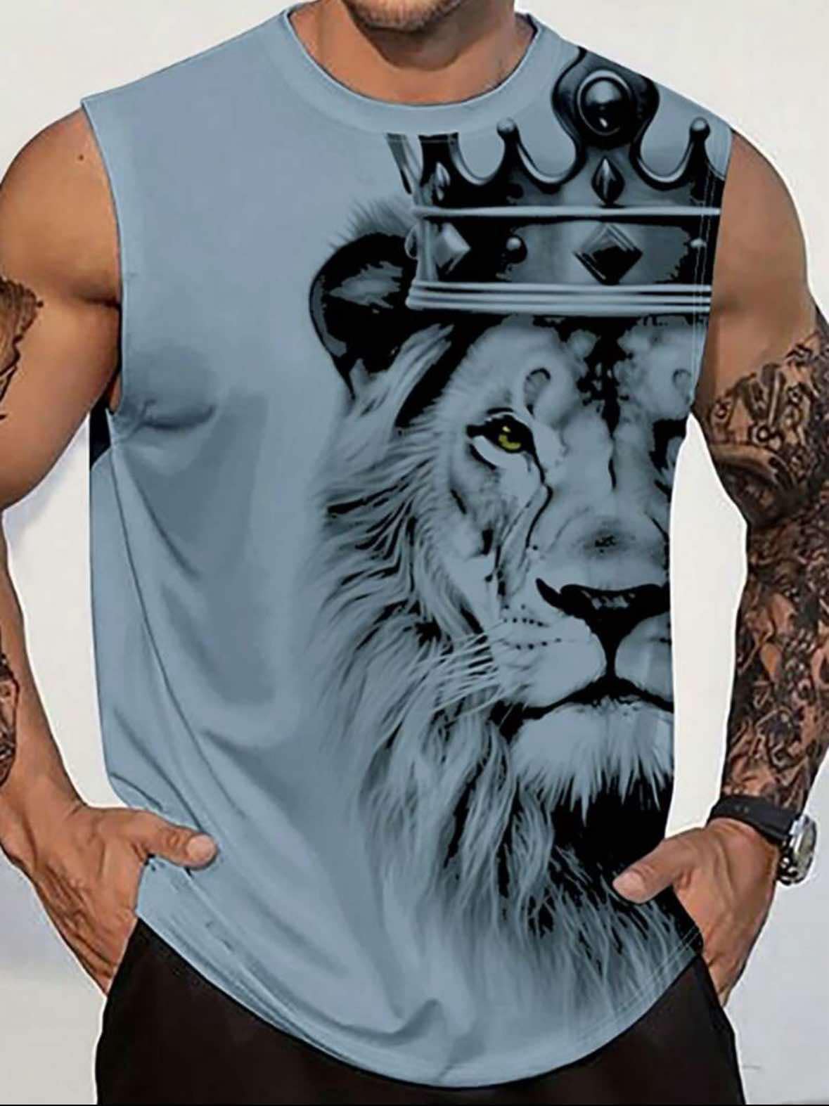 Lion Crown Tank Top