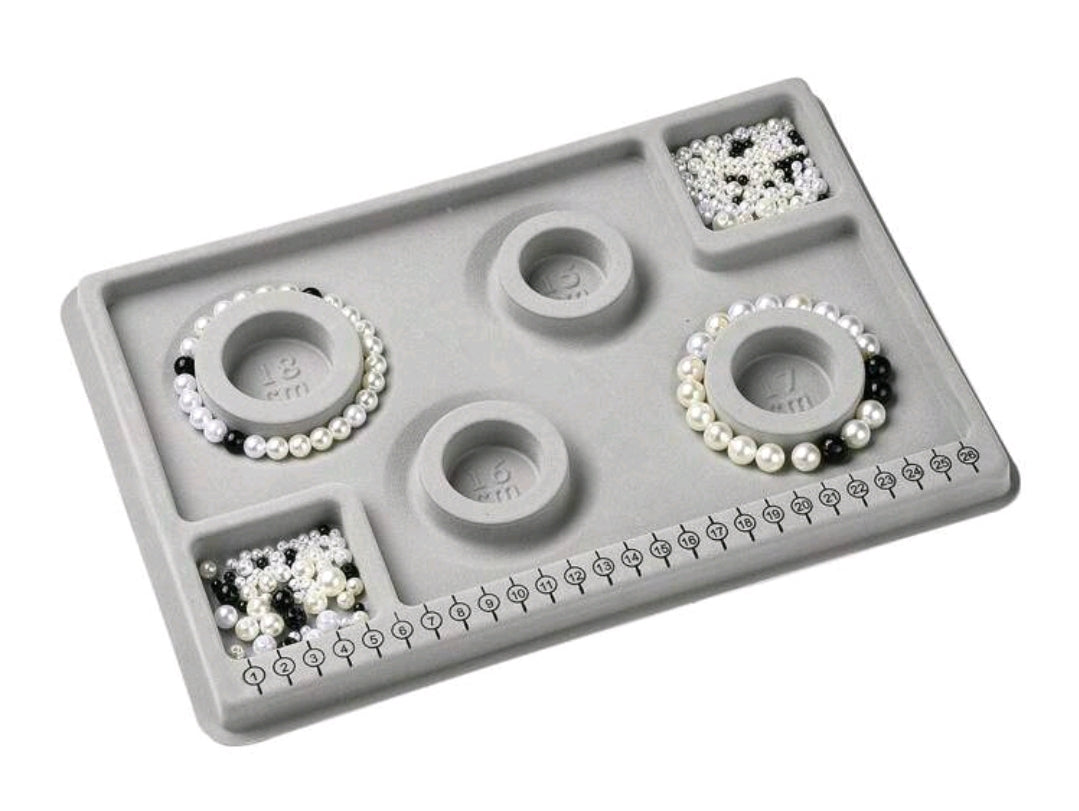 Plastic Jewellery Board and Bead Roller