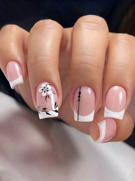 White French Tip Nails