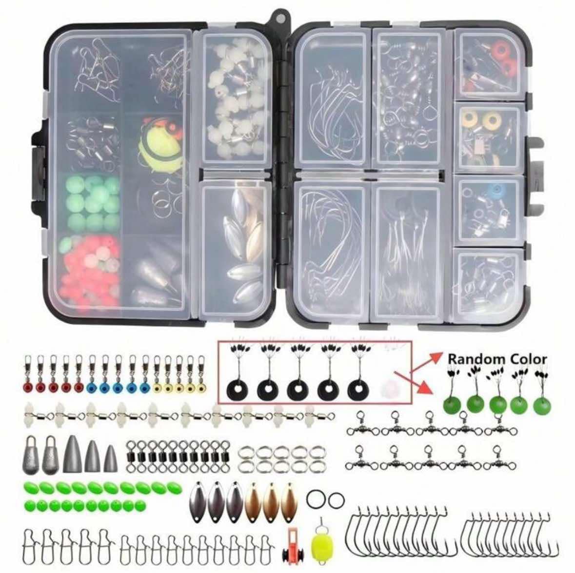 183 Pieces Lure Accessories Kit