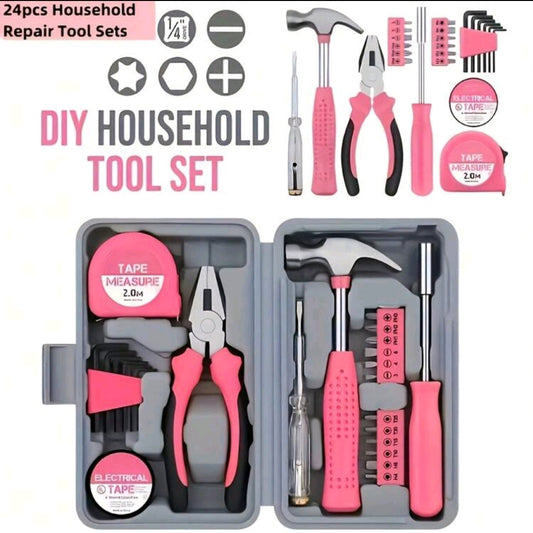 24 Pieces DIY Tool Set