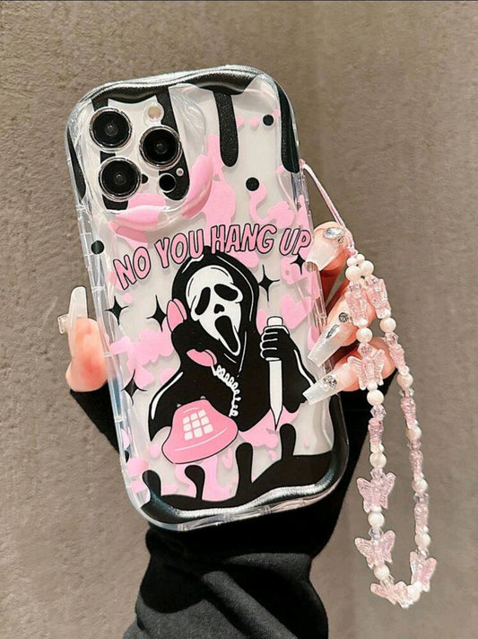 No You Hang Up Scream Phone Case