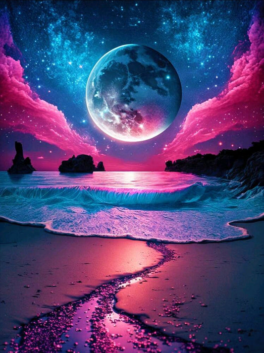 Starry Night Diamond Painting