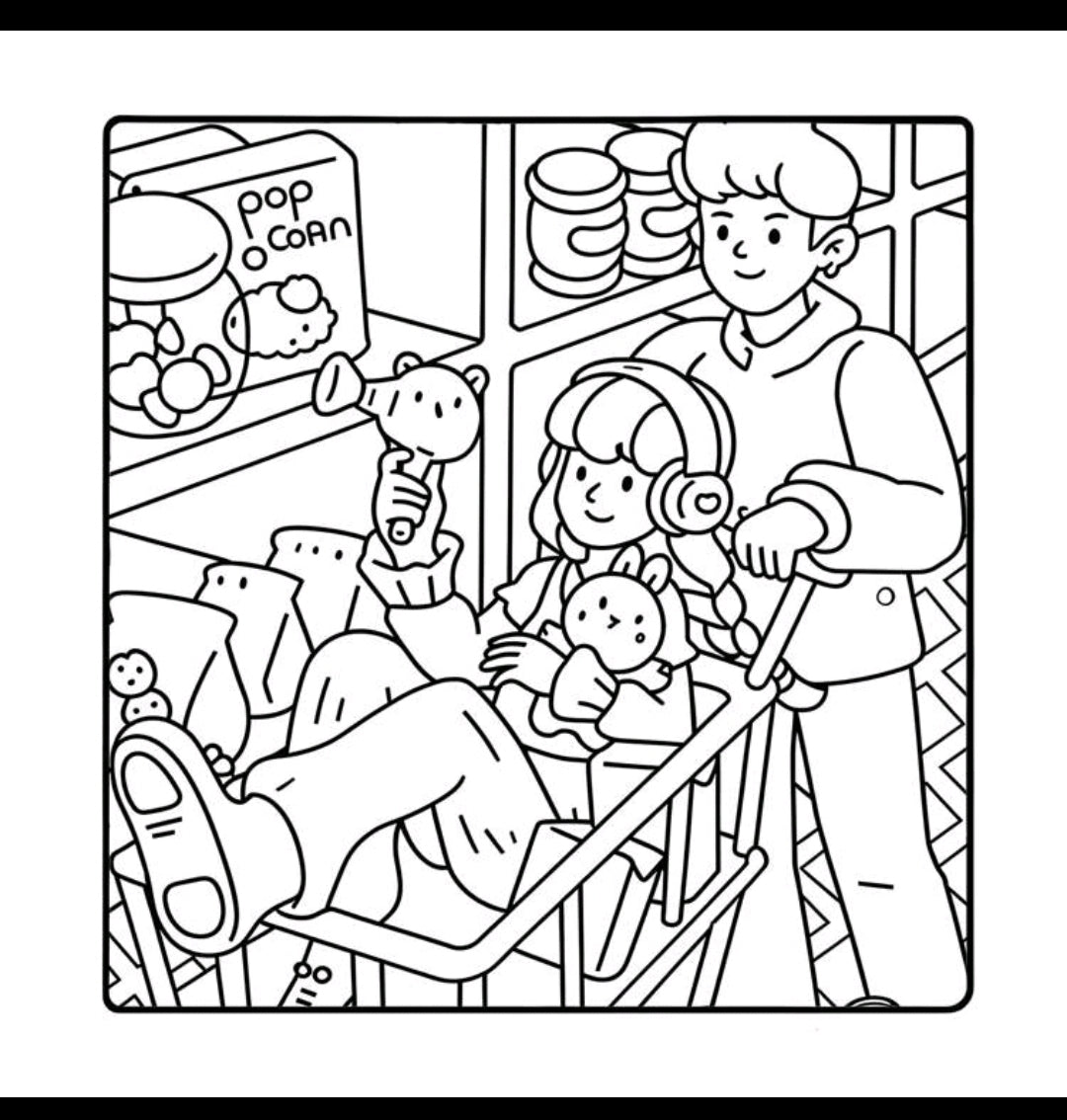 Chill Colouring Book