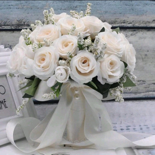 White Rose Bouquet