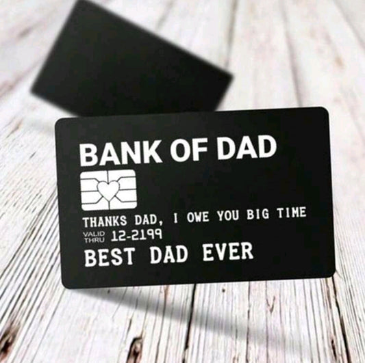 Bank Of Dad Card