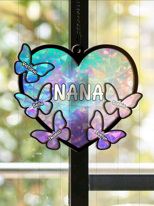 Nanna Personalised Hanging Ornament