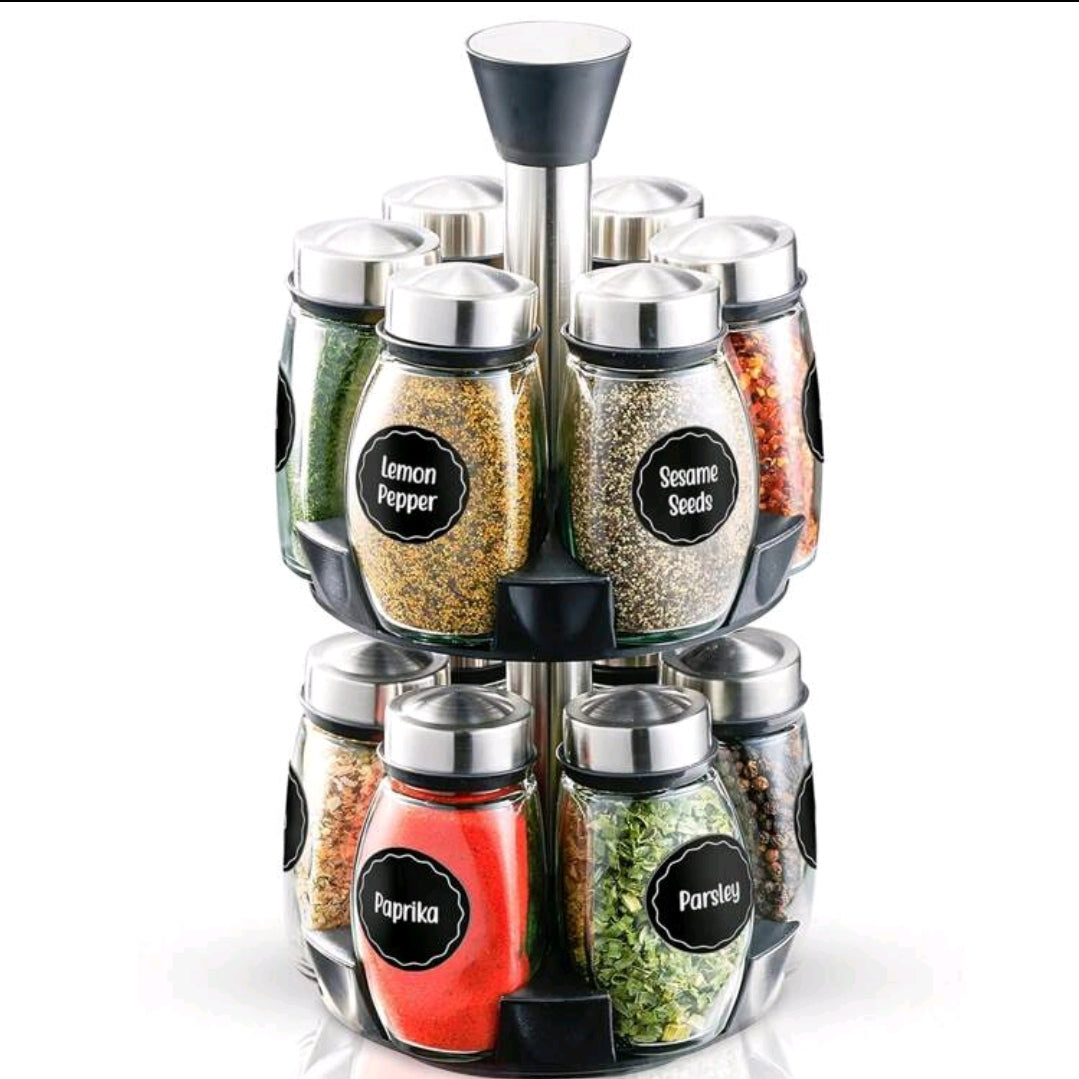 6 Jar Spice Holder