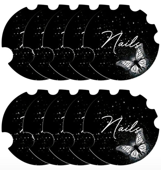 10 Nail Display Cards