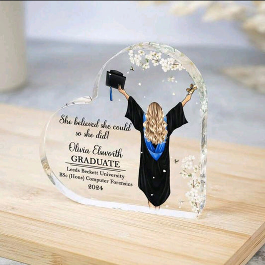 Personalised Graduation Block
