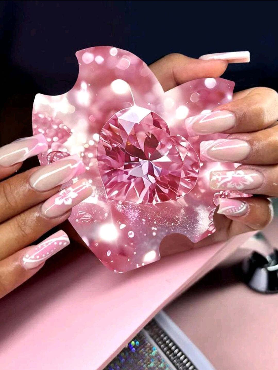 10 Nail Disc Card Display