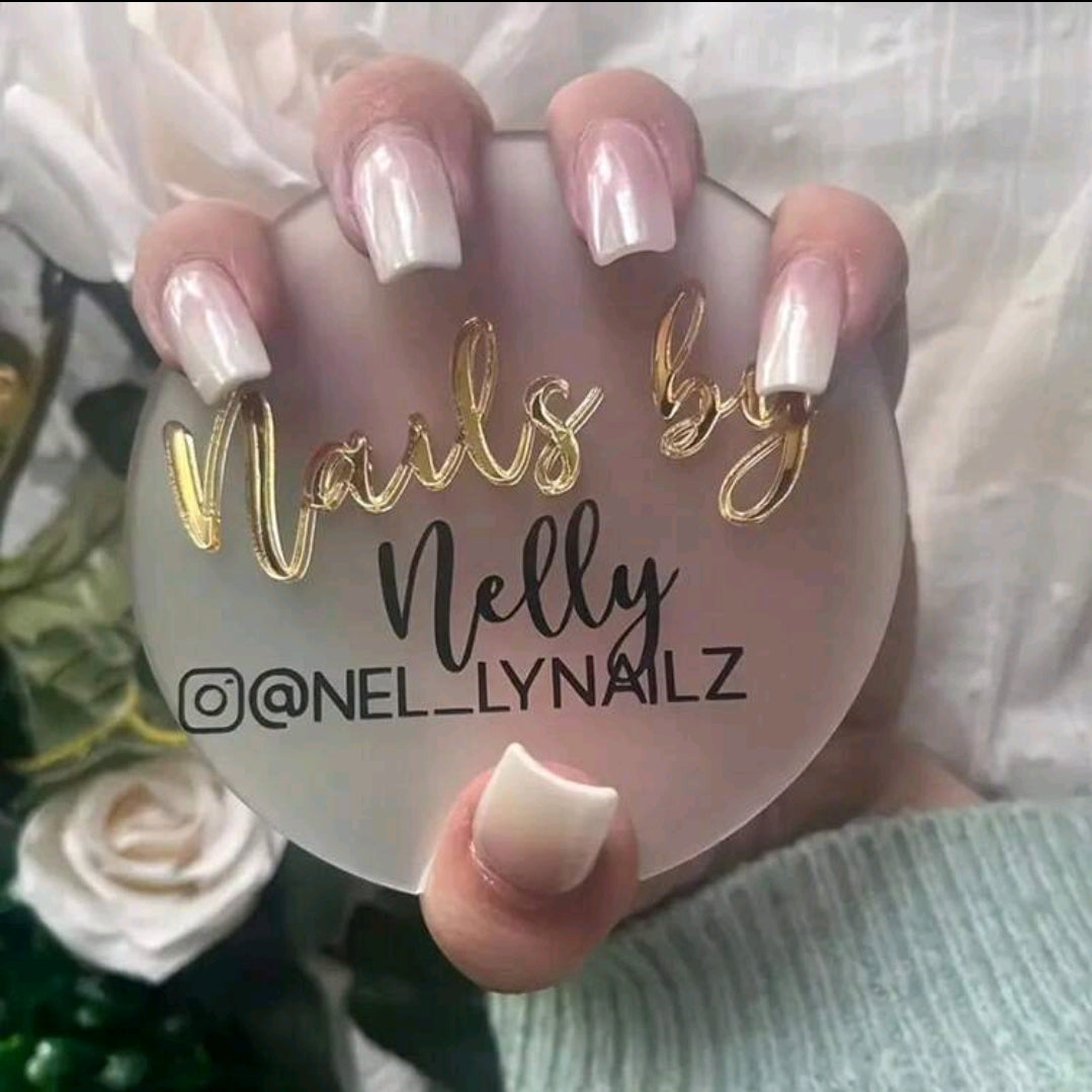 Personalised 4D Nail Acrylic Display