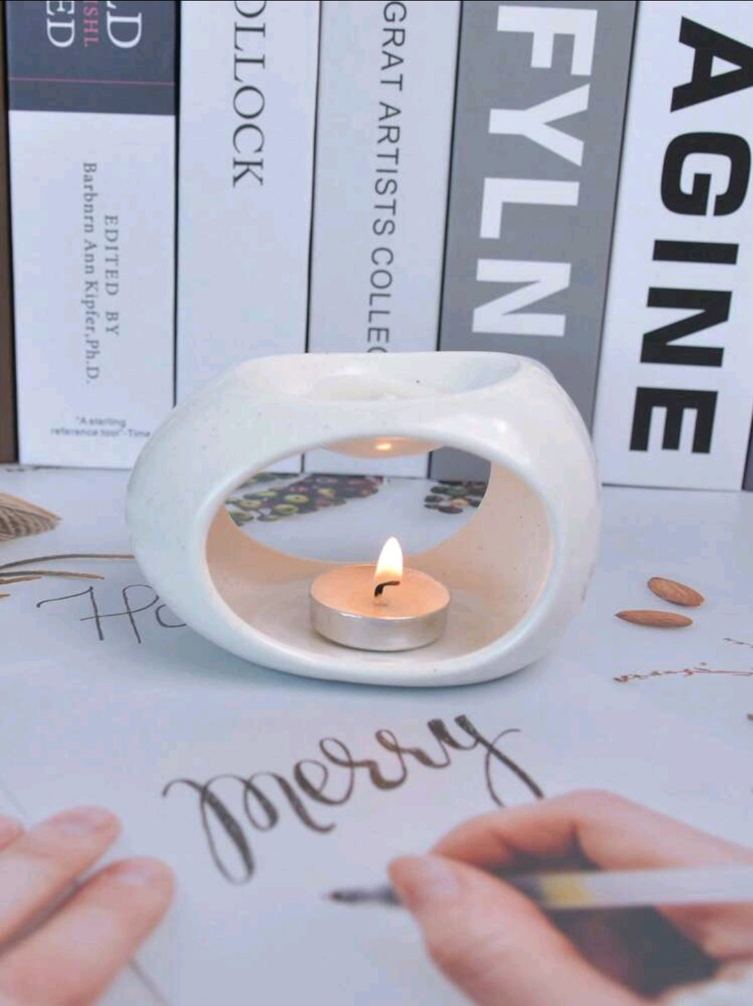 Egg Shaped Wax Melt Holder