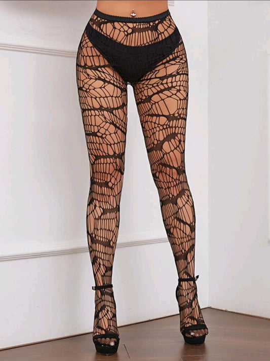 Bat Print Tights