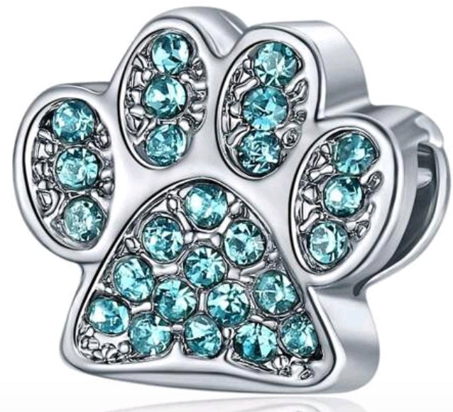 Animal Paw Print Charm