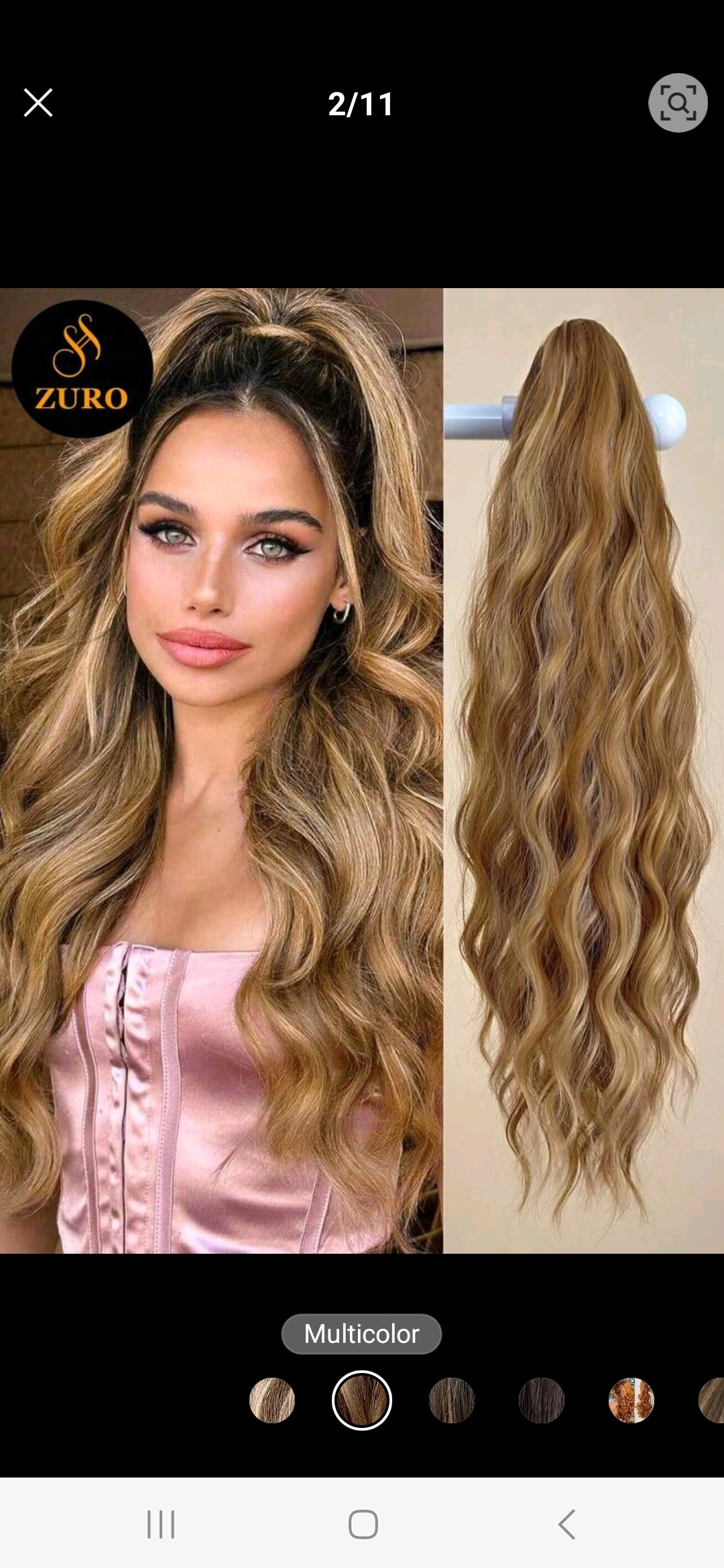 Claw Ponytail Extension