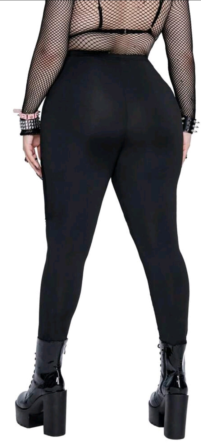 Slim Fit Curve High Waist Leggings