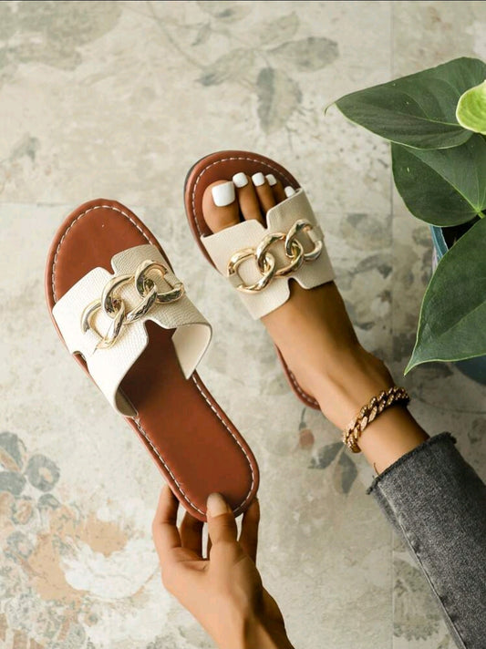 Wide Fit Adjustable Strap Sandals