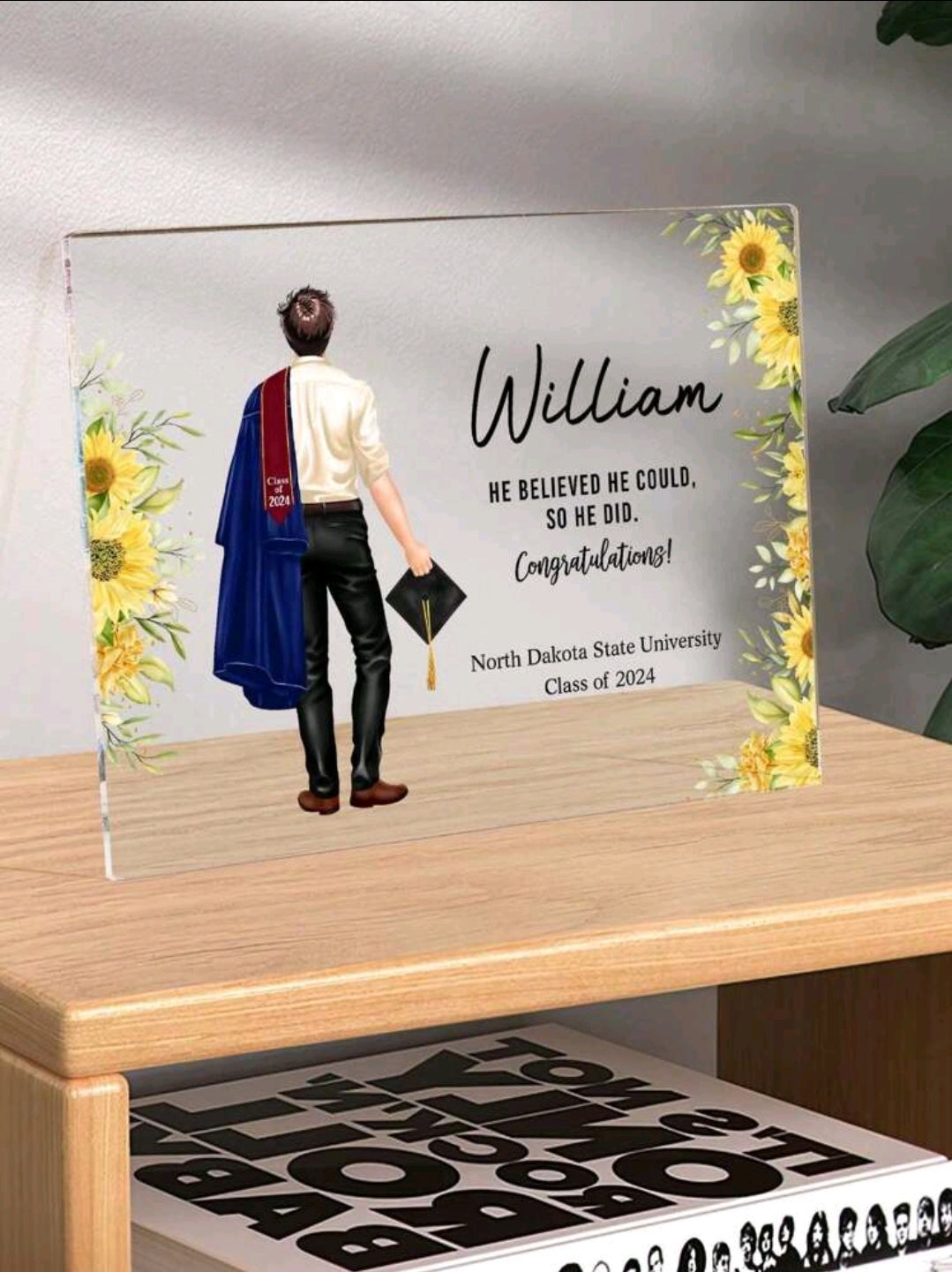 Personalised Graduation Plaque