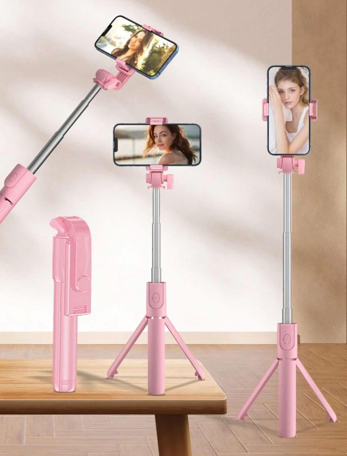 Pink Selfie Tripod