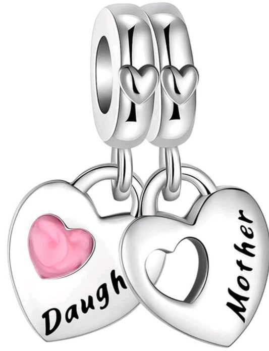 Mother and Daughter Charm