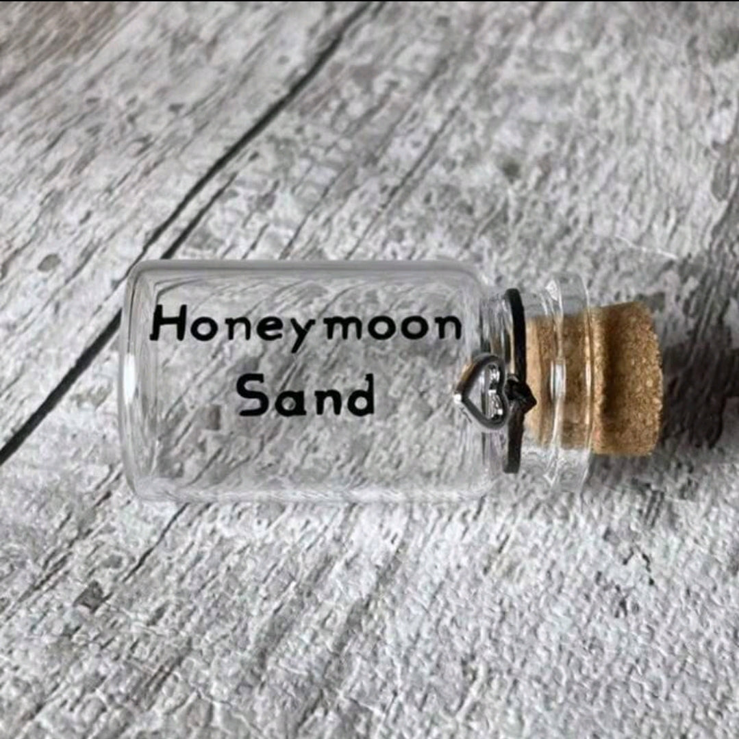 Honeymoon Sand Keepsake Bottle