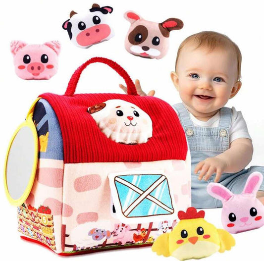 Toy Barn With Animals