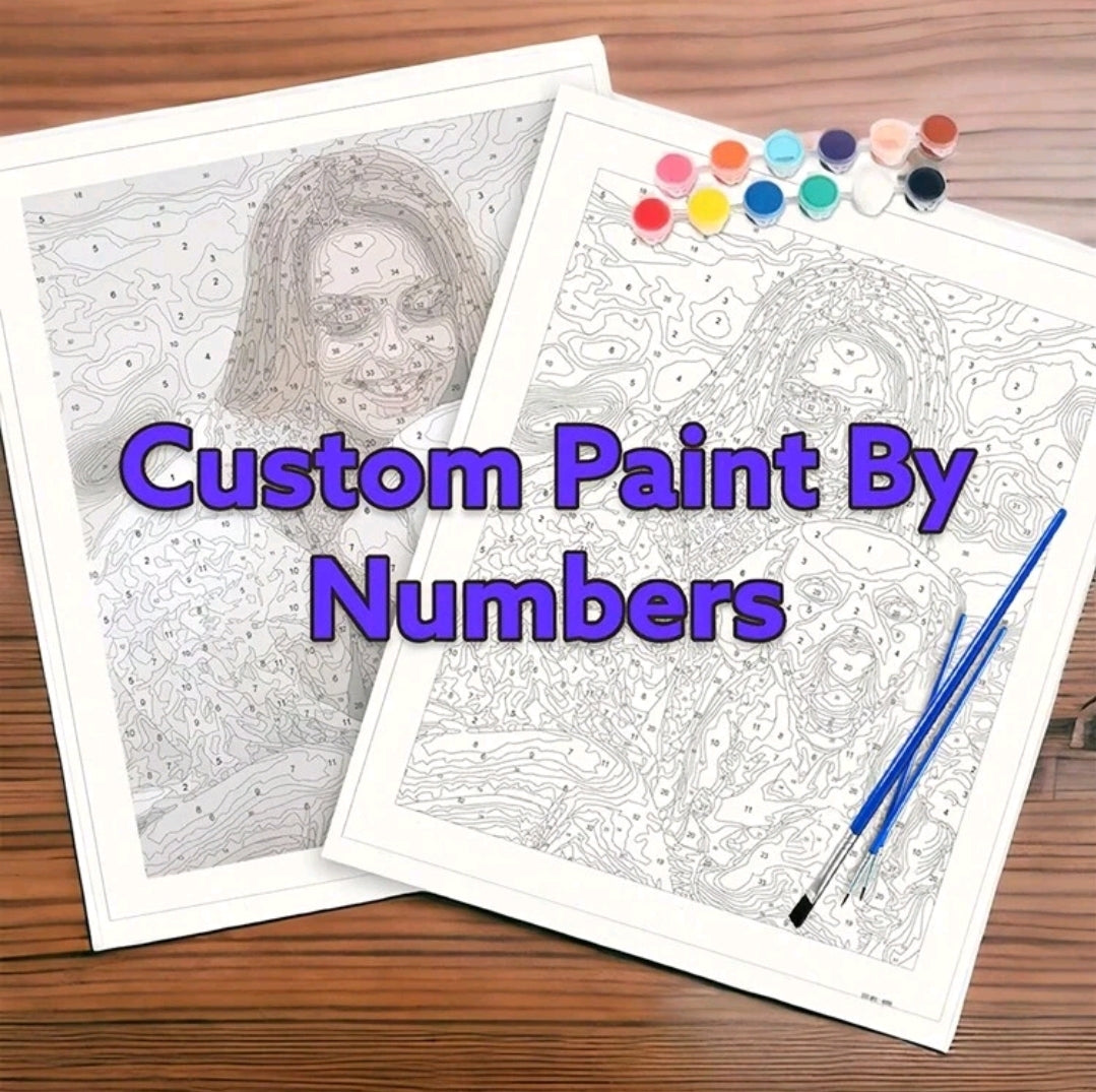 Custom Paint By Numbers