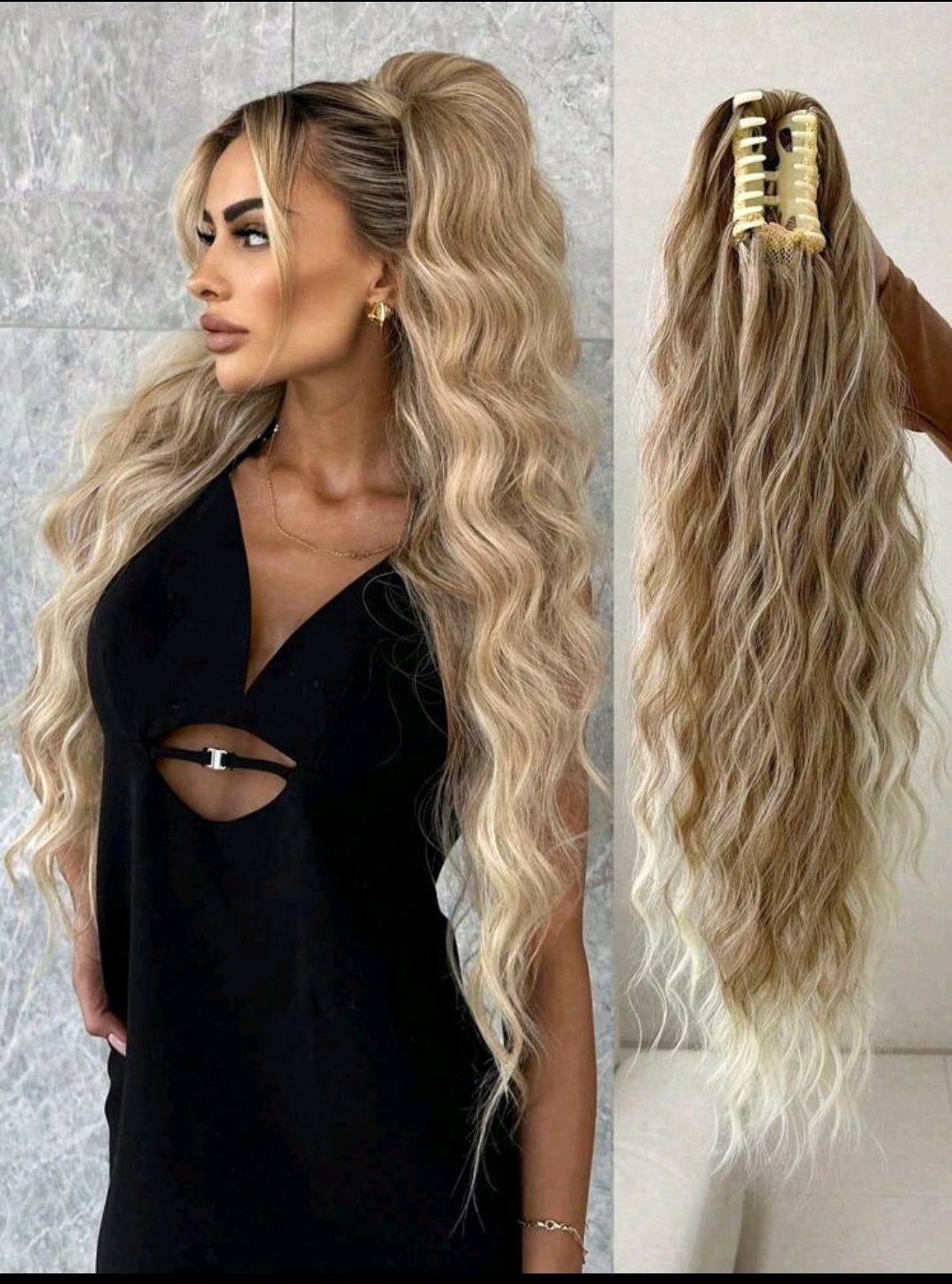 Claw Ponytail Extension