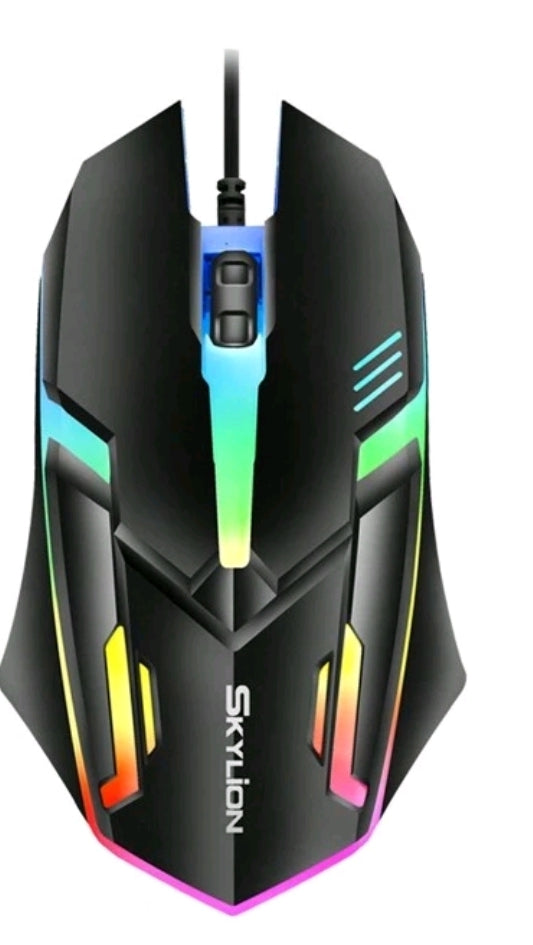 Wired Colourful Mouse