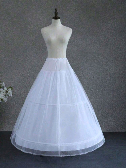White Bridal Petticoat Underskirt