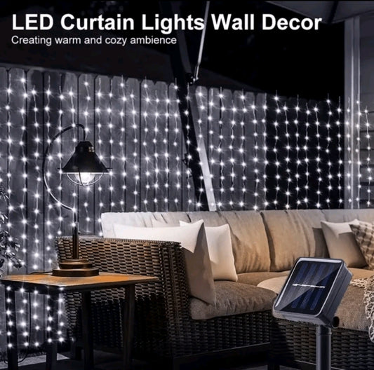 Solar Curtain Outdoor Light