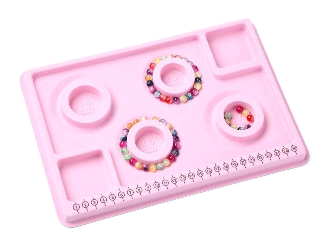 Plastic Jewellery Board and Bead Roller