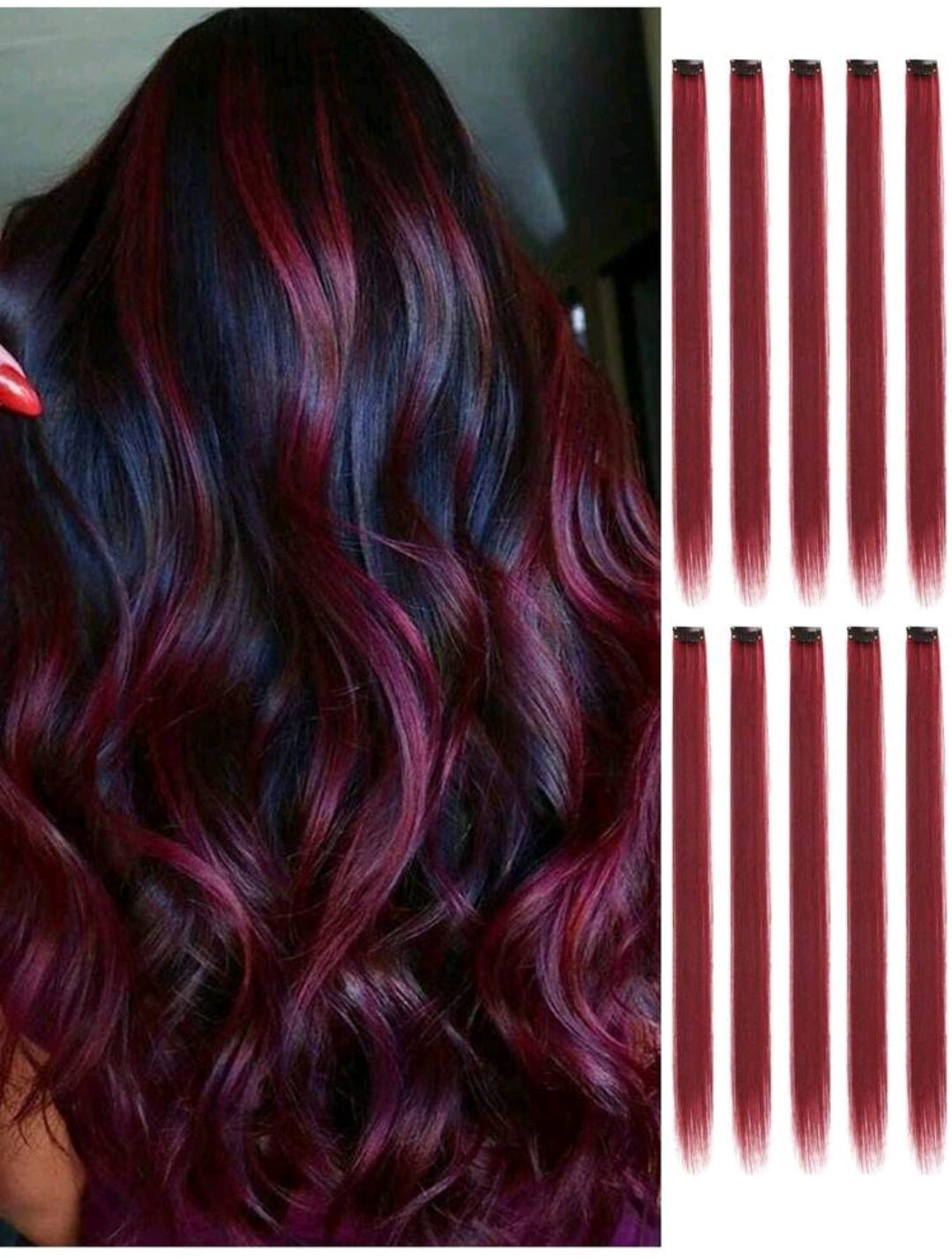 Individual Clip In Hair Extensions