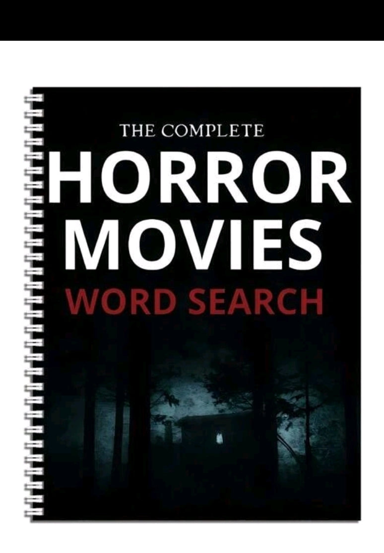 Horror Movies Wordsearch Book