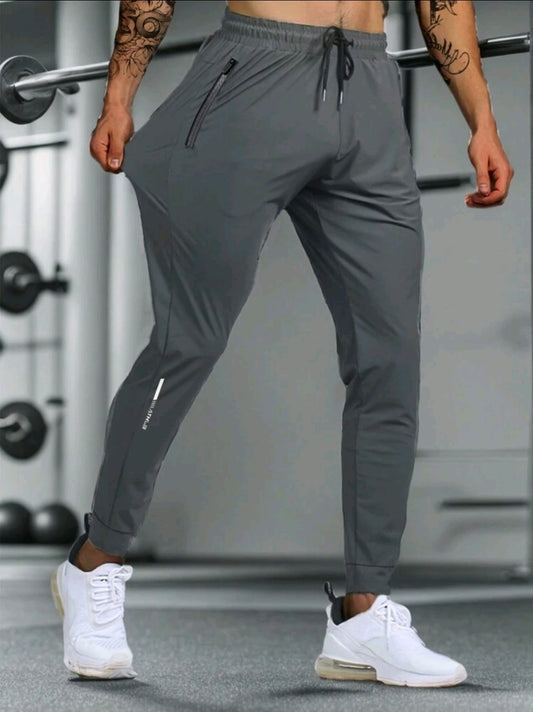 Grey Tracksuit Bottoms