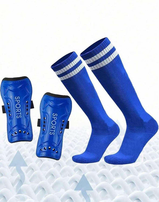 8-12 Years Shin Pads and Sock Set