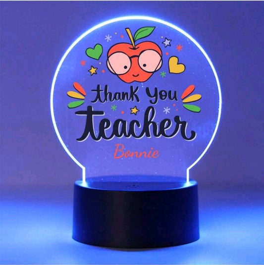 Thank You Teacher Light