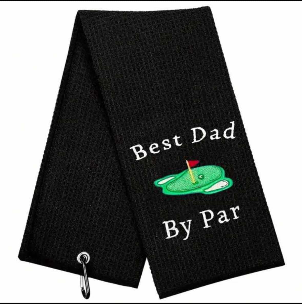 Best Dad By Par 60x40cm Towel