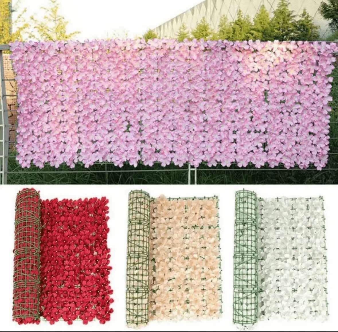 Pink Petal Fence 50x300m
