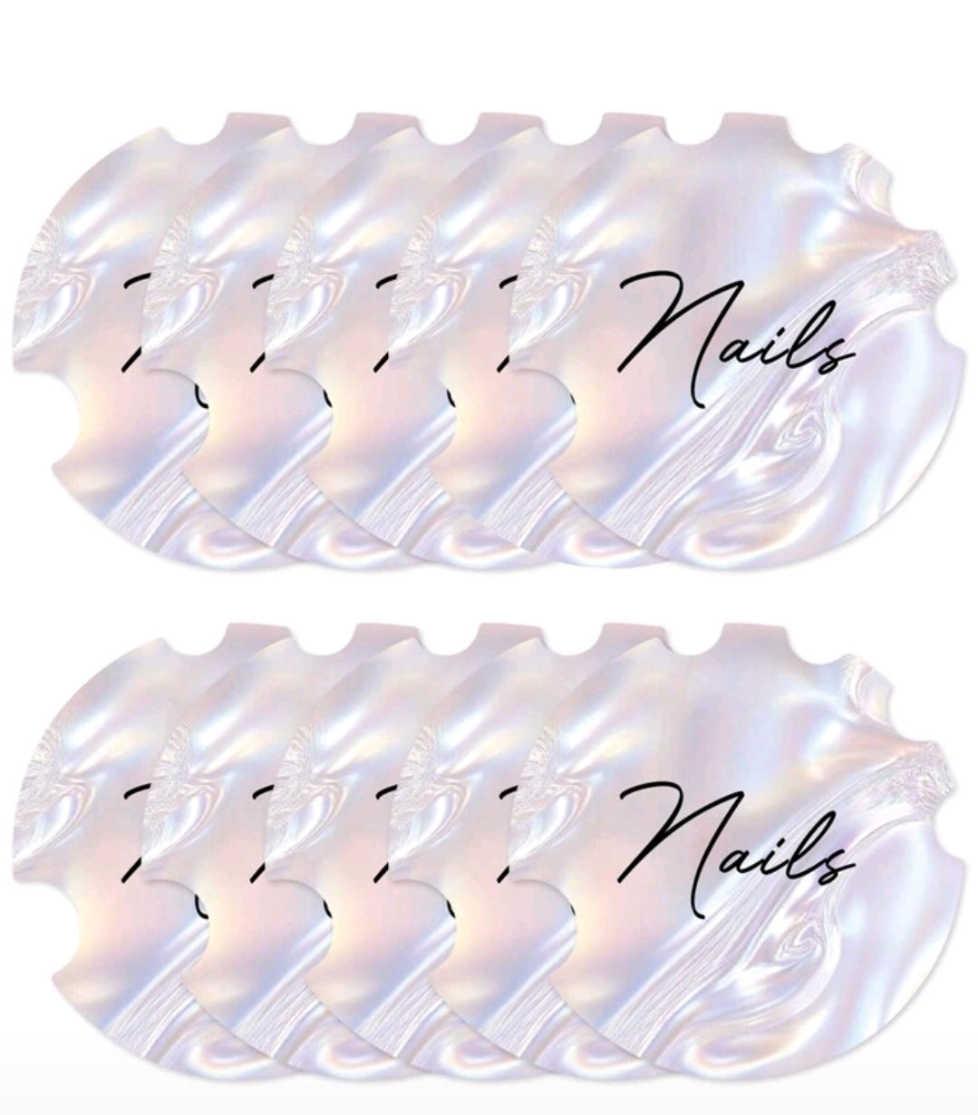 10 Nail Display Cards