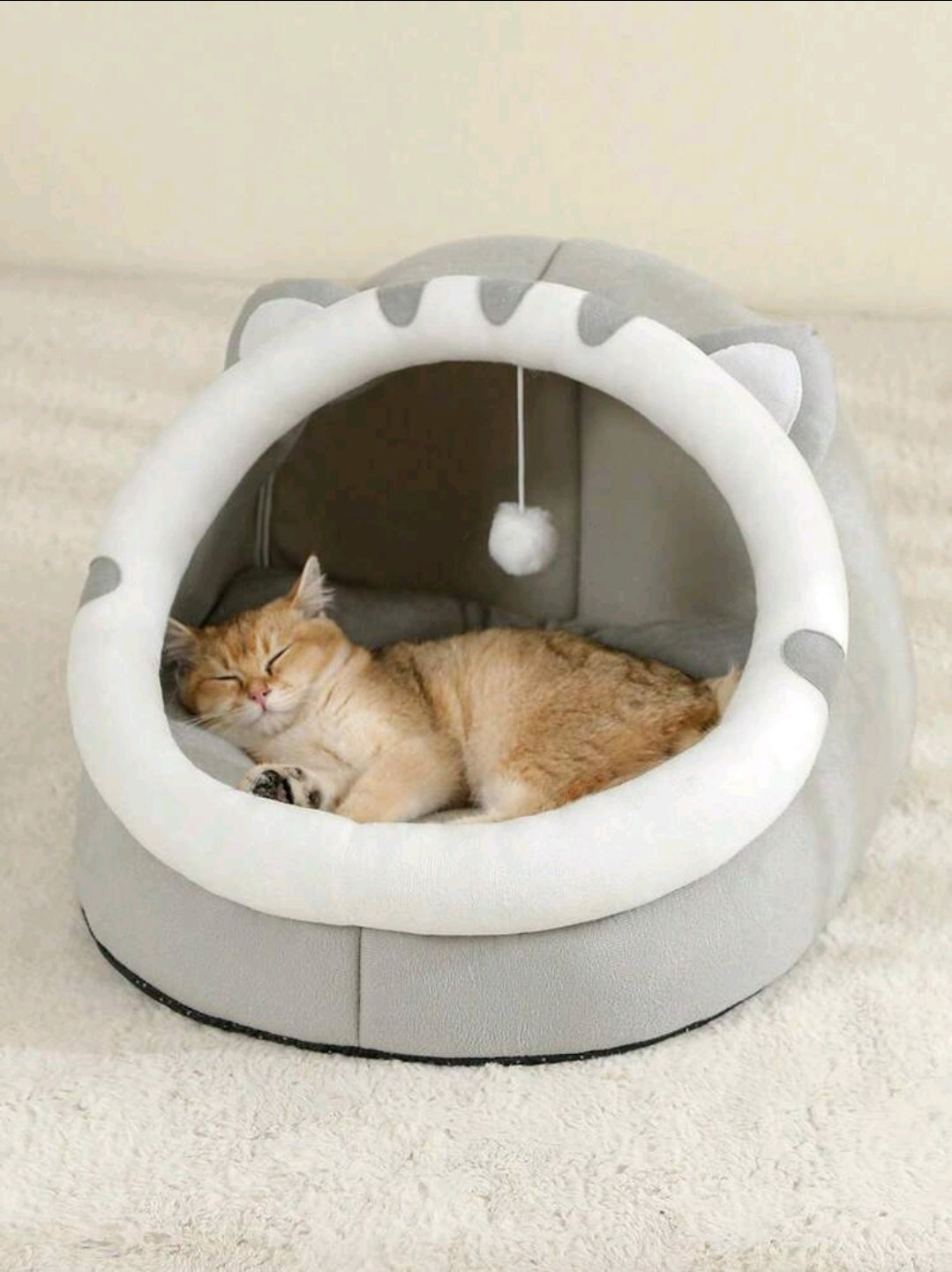 Grey Cat Bed