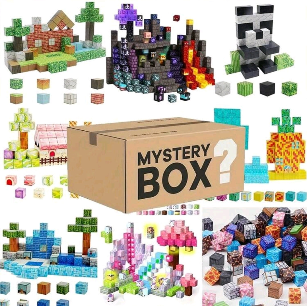 100 Pieces Magnetic Blocks Mystery Box