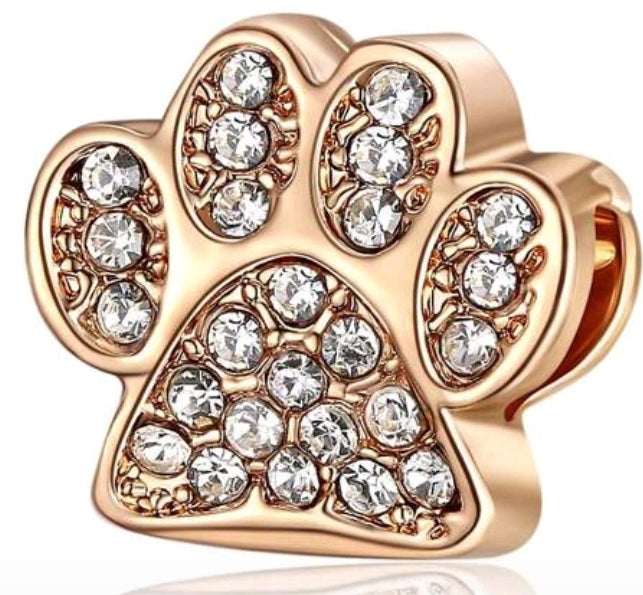 Animal Paw Print Charm