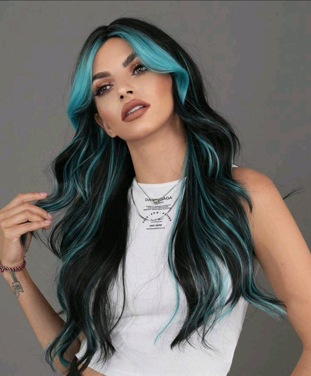 26 Inch Highlighted Wigs